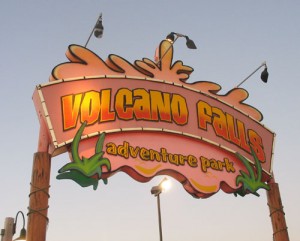 It's Volcano Falls!