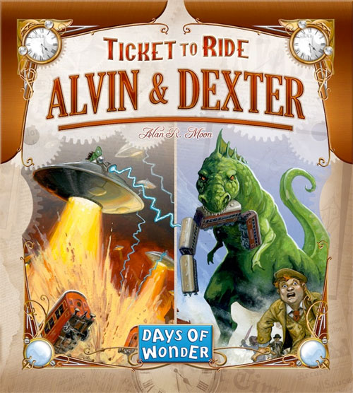 Ticket to Ride - Alvin & Dexter Expansion