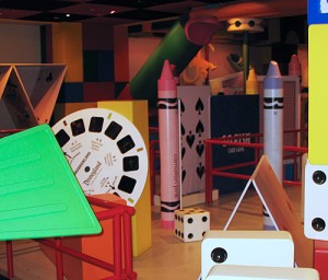 Oversized View-Master reel at Walt Disney World