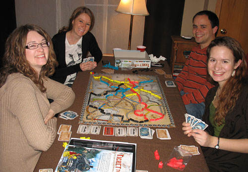 A Night of Ticket to Ride