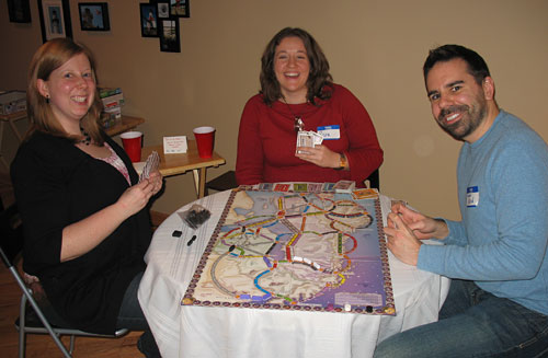 A Night of Ticket to Ride