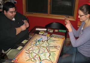 Nick & Catherine fight for territory in TtR Switzerland