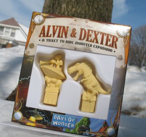 Ticket to Ride: Alvin & Dexter Monster Expansion