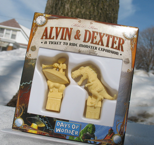 Ticket to Ride: Alvin & Dexter Monster Expansion