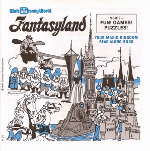 Walt Disney World Fantasyland View-Master Booklet Cover