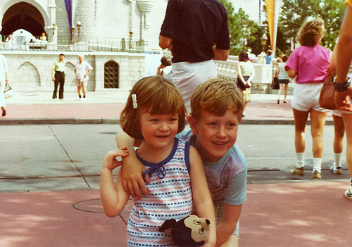 Amy & Greg at the Magic Kingdom (1979)