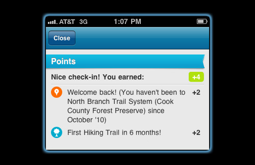 Foursquare Check-In reveals it's time to ride again!