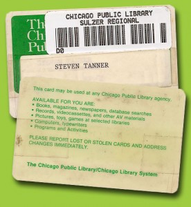 Steve's Old Chicago Public Library Card