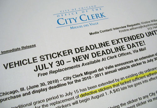 City Clerk's office extends deadline