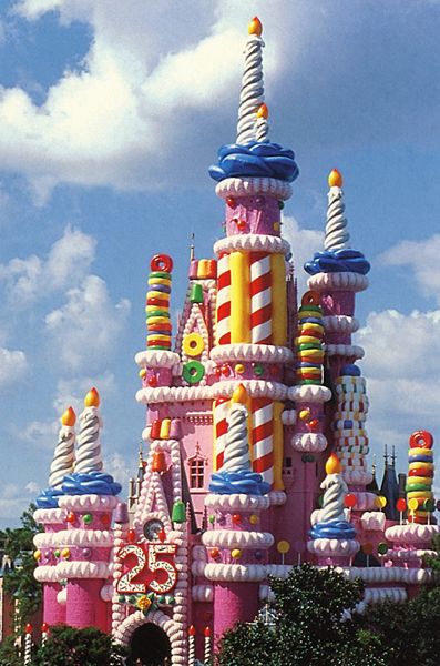 walt disney world castle pictures. Castle Cake (Source: