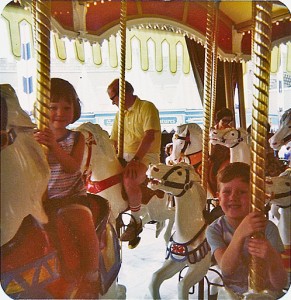 Amy & Greg are horsing around! (1979)