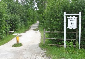 Green Bay Trail trailhead