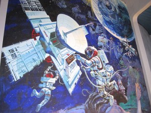 Communications Mural on Spaceship Earth (2009)