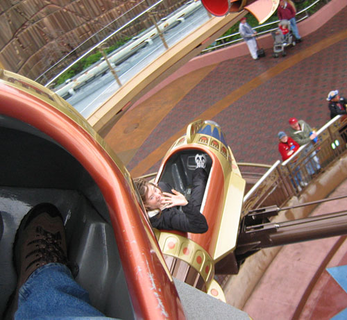 Circling the entrance to Tomorrowland (2005)