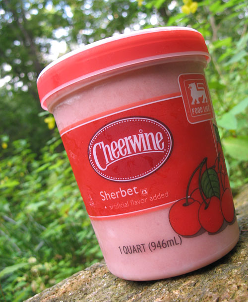 Ooh! Cheerwine Sherbet!