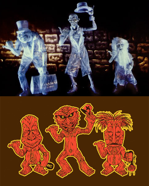 Compare: Hitchhiking Ghosts vs. Freaky Tiki Trio