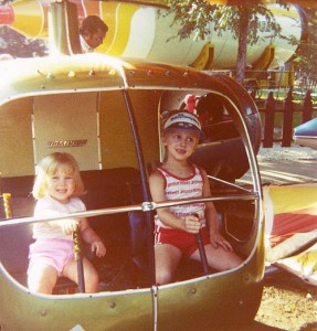 Karen & Steve at Santa's Village (1983)