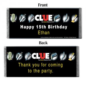 Clue Chocolate Bars