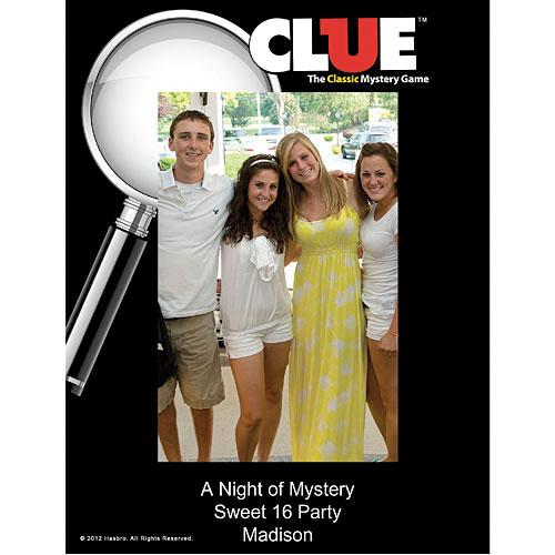 Clue Photo Frame