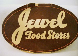 Vintage "Jewel Food Stores" logo