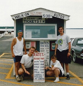 Steve & Amy on a Door County Bike Trip (1993)