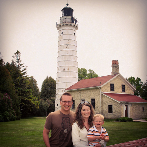 Overcast visit to Cana Island Lighthouse
