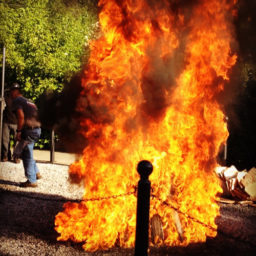 "Boil Over" at the fish boil