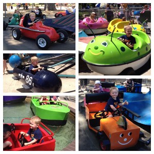 Wesley had a blast at Green Bay's Bay Beach Amusement Park. Just 25 cents per ride!