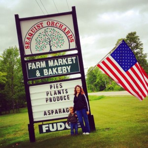 Well, of course we stopped here... and I don't even like cherries!